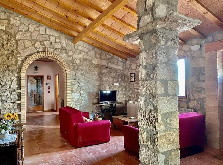 Casa Rural Mas De Les Aligues Mequinenza Luaran gambar