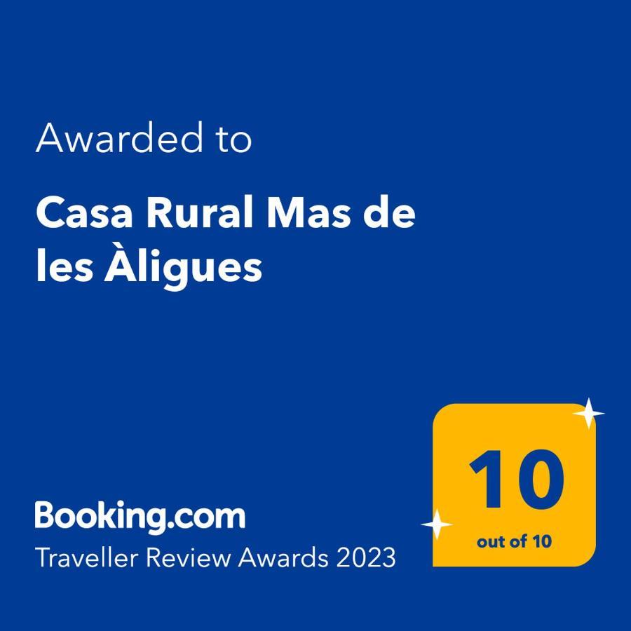 Casa Rural Mas De Les Aligues Mequinenza Luaran gambar
