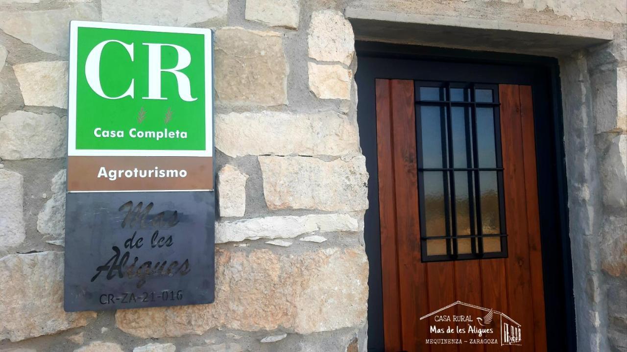 Casa Rural Mas De Les Aligues Mequinenza Luaran gambar